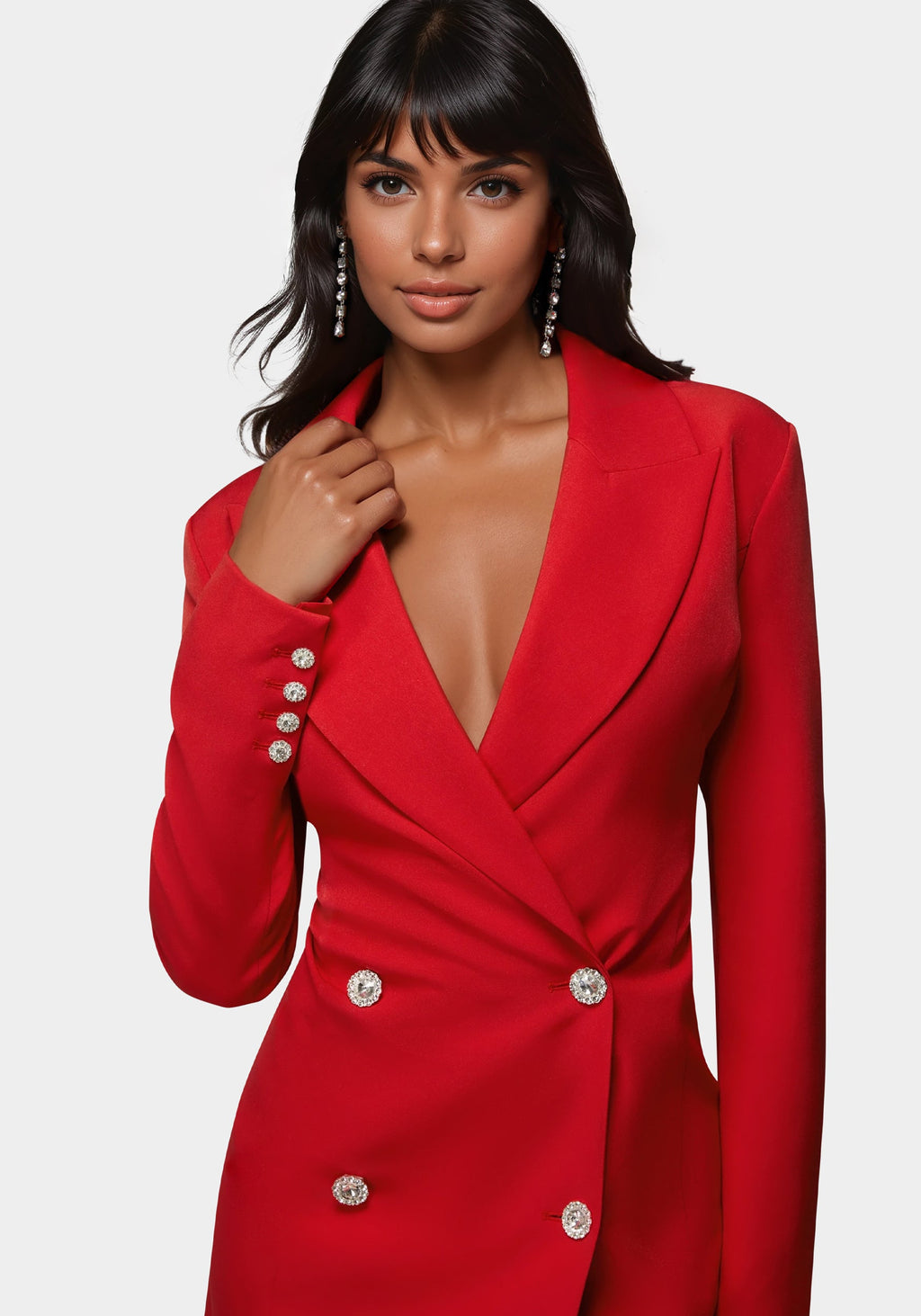 Bold Blazer Dress