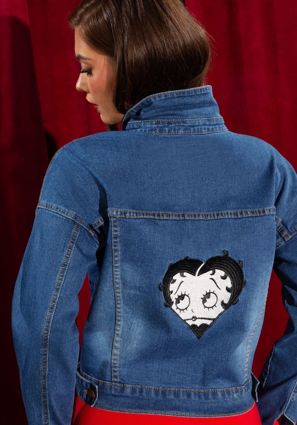 Betty Boop Sweetheart Jean Jacket