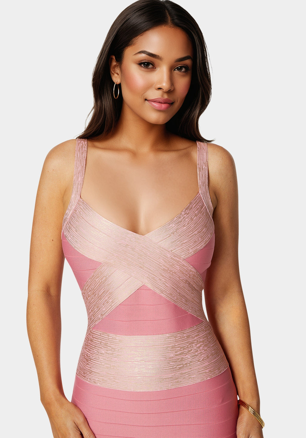 Color Block Bandage Dress